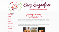 Desktop Screenshot of easy-sugarfree.com