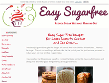 Tablet Screenshot of easy-sugarfree.com